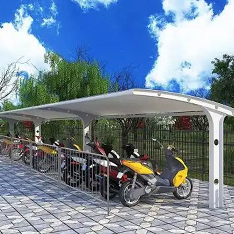 眉山膜结构电动车棚