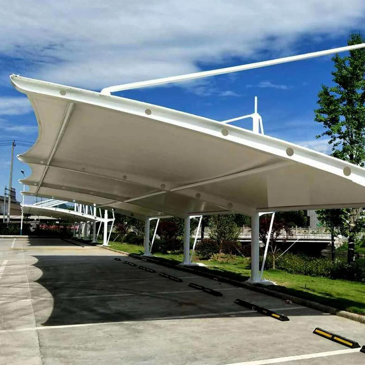 眉山膜结构汽车棚