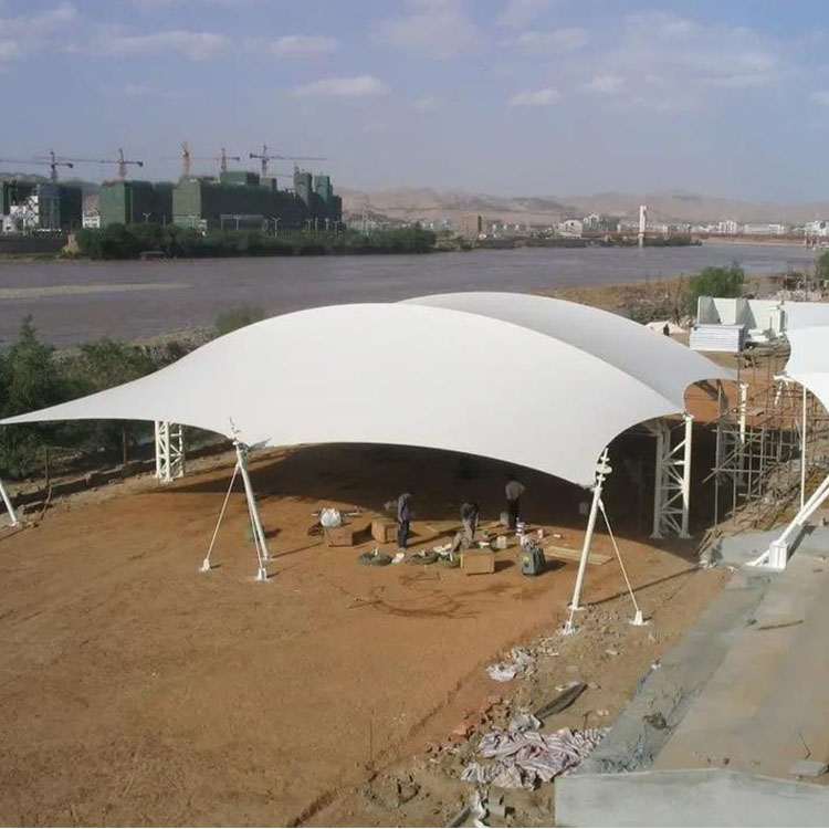 眉山膜结构汽车棚